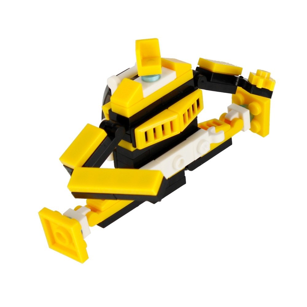 BUILDING BLOCKS 62 ELEMENTS ROBOT ALLEBLOX 492909 ALLEBLOX